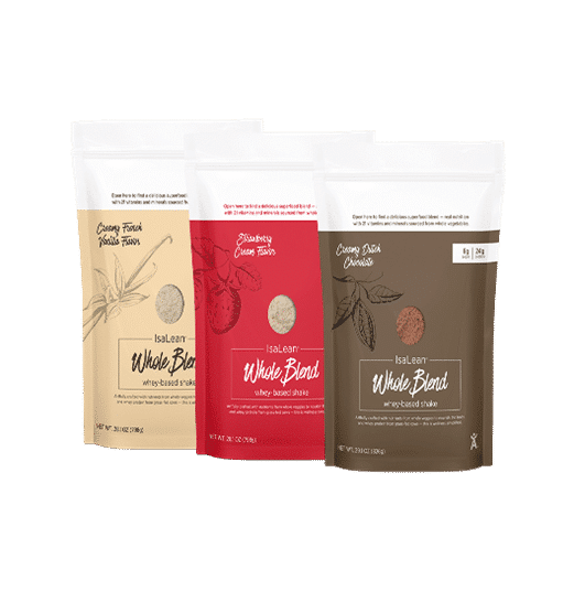 Isalean Plant Based Whey Shakes Package
